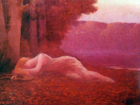 Schlafende Nymphe 1905