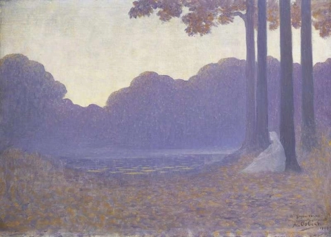 1902 年の秋の夕方