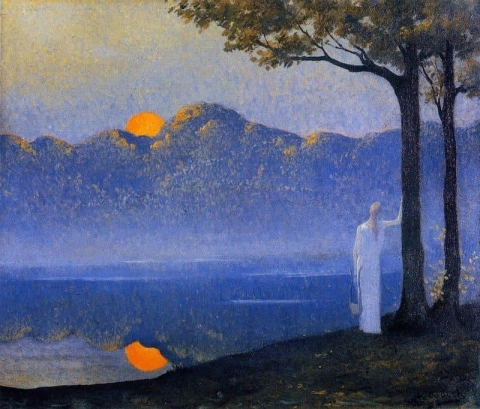 Die Muse bei Sonnenaufgang 1918