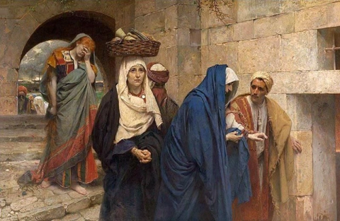 De Heilige Vrouwen Keren Terug Van Christus Graf 约 1894 年