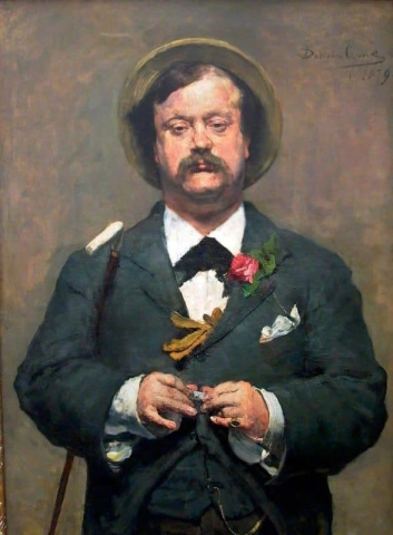 Porträt von Pieter Oyens 1872