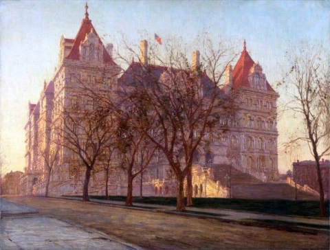 纽约州议会大厦 1907 年