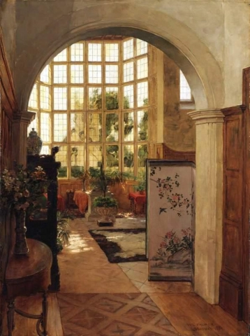 Stanway-Innenraum 1881