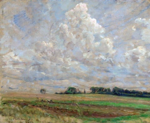 夏の風景 1909