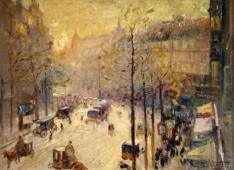 Boulevard Des Italians ca 1905