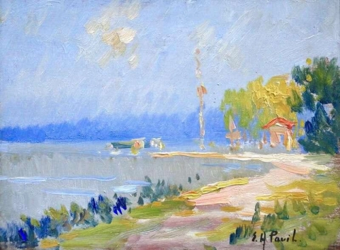 Sur La Seine Ca. 1920