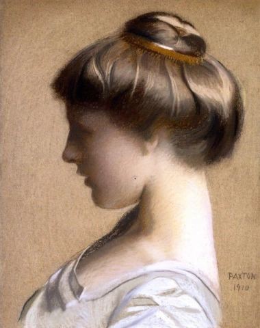 Lizzie Jovem 1910