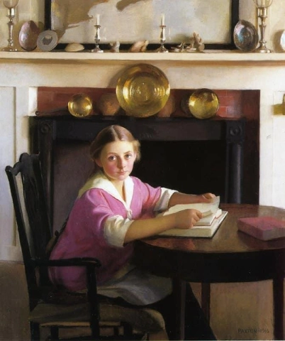 Portret van Elizabeth Blaney 1916