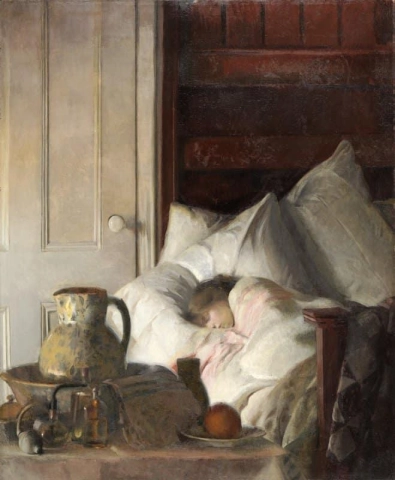 Sairas A-sänky 1916