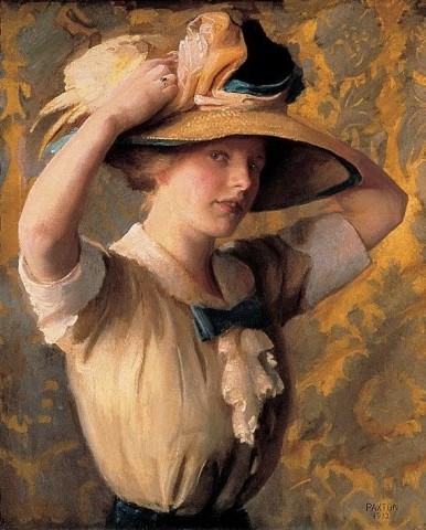 El sombrero de sombra 1912