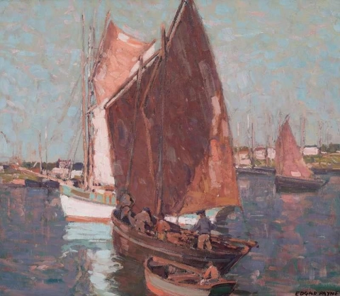 Fischerboote der Bretagne