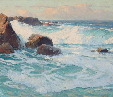 Морской пейзаж Лагуны, около 1911 года.