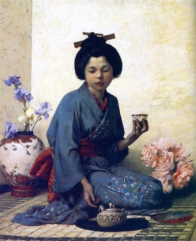 Una tazza di tè 1883