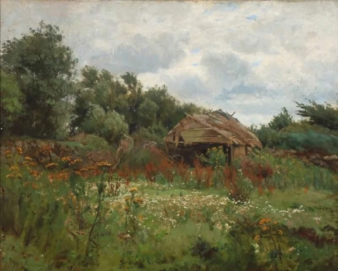 Поле с полевыми цветами 1919