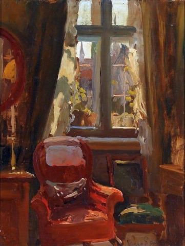 غرفة المعيشة الداخلية 1922