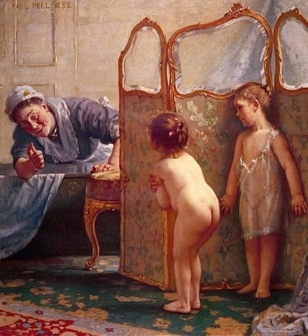 入浴前 1892