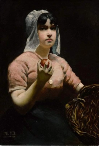 Frances met de appel 1888