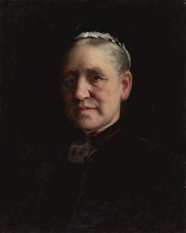 베르디에 부인의 초상화, 1885-86년경
