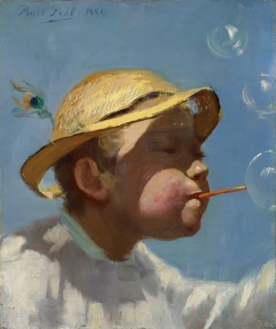 Il ragazzo delle bolle 1884