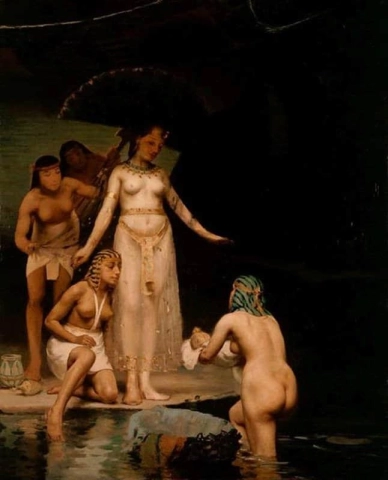 The Discovery Of Moses 1888-92