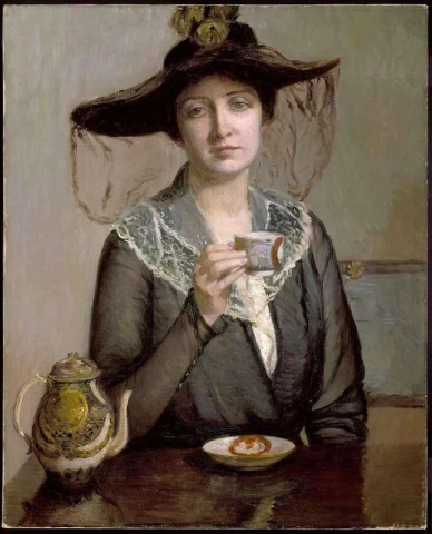 A Cup Of Coffee Ca. 1915-20