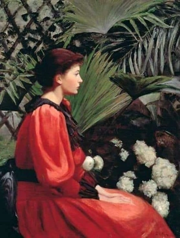 In The Conservatory 1915