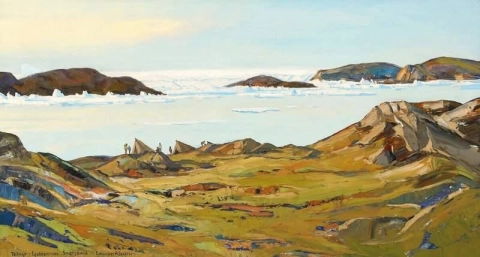 그린란드의 해안 풍경