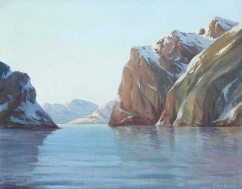 Coastal Scenery From Nothern Greenland