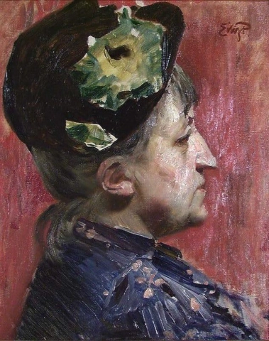 Malerinnen Kitty L. Kielland 1890