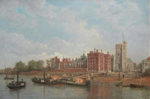 Lambeth Palace From The Thames