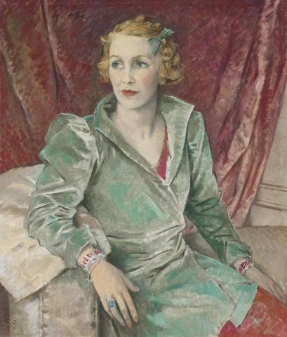 Portrait Of Lady Benthall Ca. 1935
