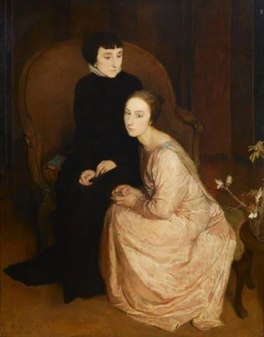 The Sisters Of The Artist 1922