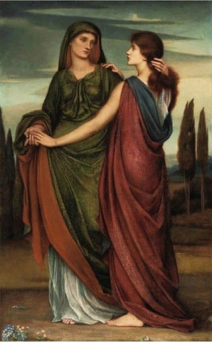 Naomi och Ruth 1887