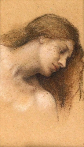 Study For Moonbeams Dipping Into The Ocean Ca. 1900