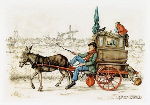 Carriage With Street Organ