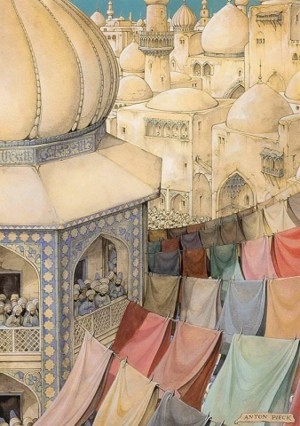 La historia de Abu Kier y Abu Sier El asombro de las tintorerías de colores