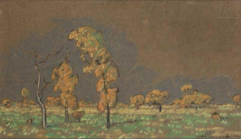 الأشجار على فيلد 1914