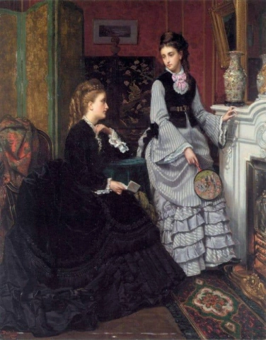 A Moment By The Fire 1890