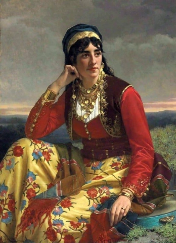 Eine osteuropäische Schönheit 1881