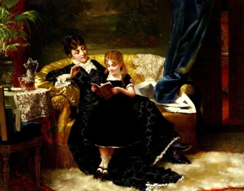 Läser tillsammans