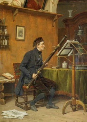 عازف الباسون 1886