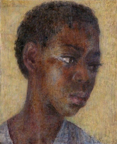 Garota jamaicana por volta de 1956-60