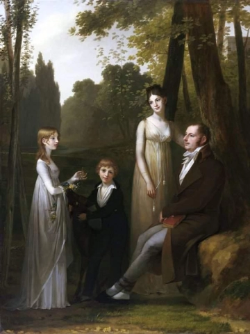Rutger Jan Schimmelpenninck And His Family