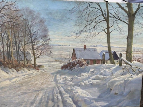 Зимний пейзаж 1