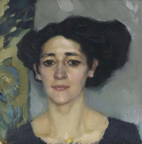 达门波特拉 (Damenportrat)，约 1912 年