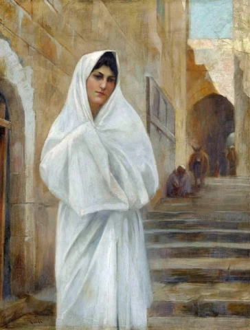 La donna vestita di bianco