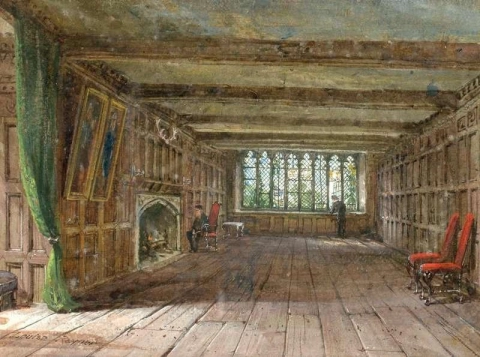 Interior en Haddon Hall