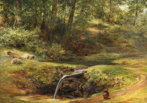 En Woodland Glade 1854