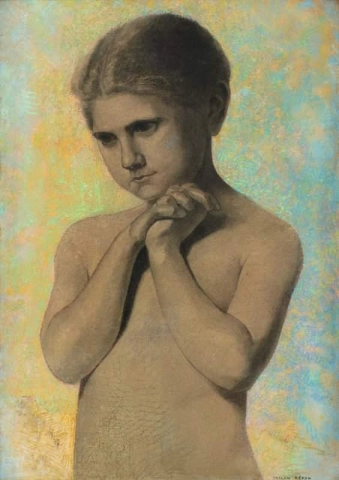 Nacktes Mädchen 1906