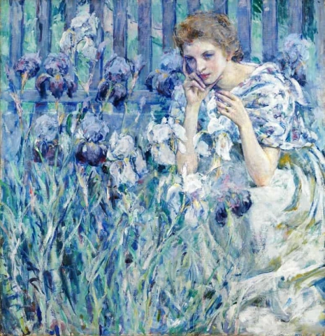 Flor de Lis cerca de 1895-1900